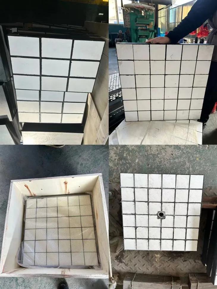 Rubber Liner With Ceramic And Steel factory