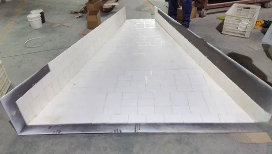 Ceramic Lined Chutes For Abrasion Protection
